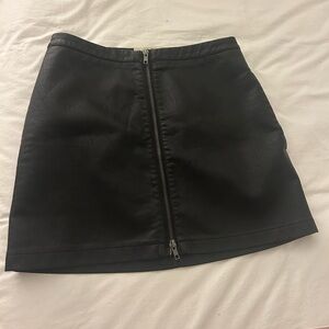 Saltwater LUXE Leather Skirt